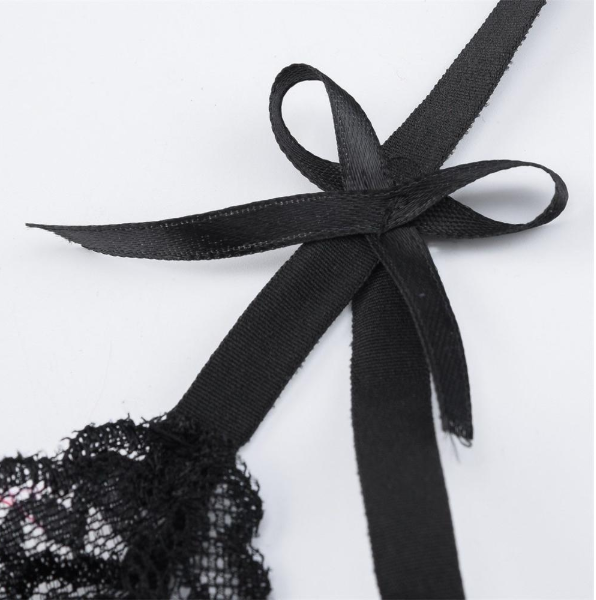 SET LENJERIE 'PASSION' - Set lenjerie intima dantela din 3 piese
