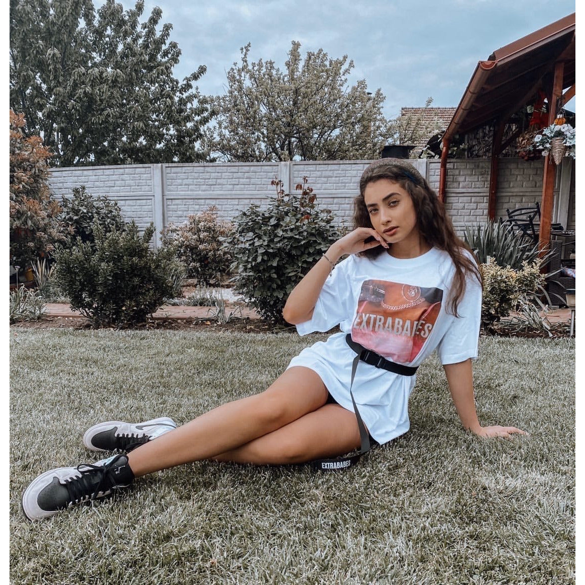 TRICOU EXTRABABES WHITE - Tricou alb EXTRABABES cu mesaj