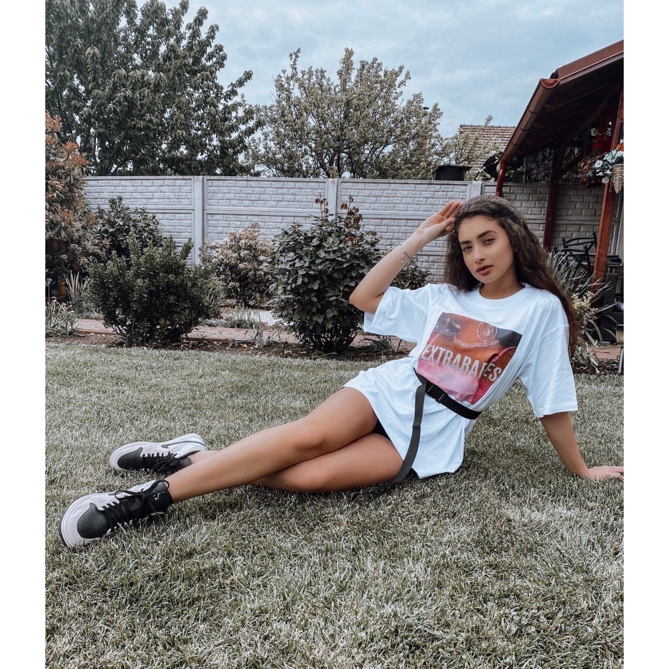 TRICOU EXTRABABES WHITE - Tricou alb EXTRABABES cu mesaj