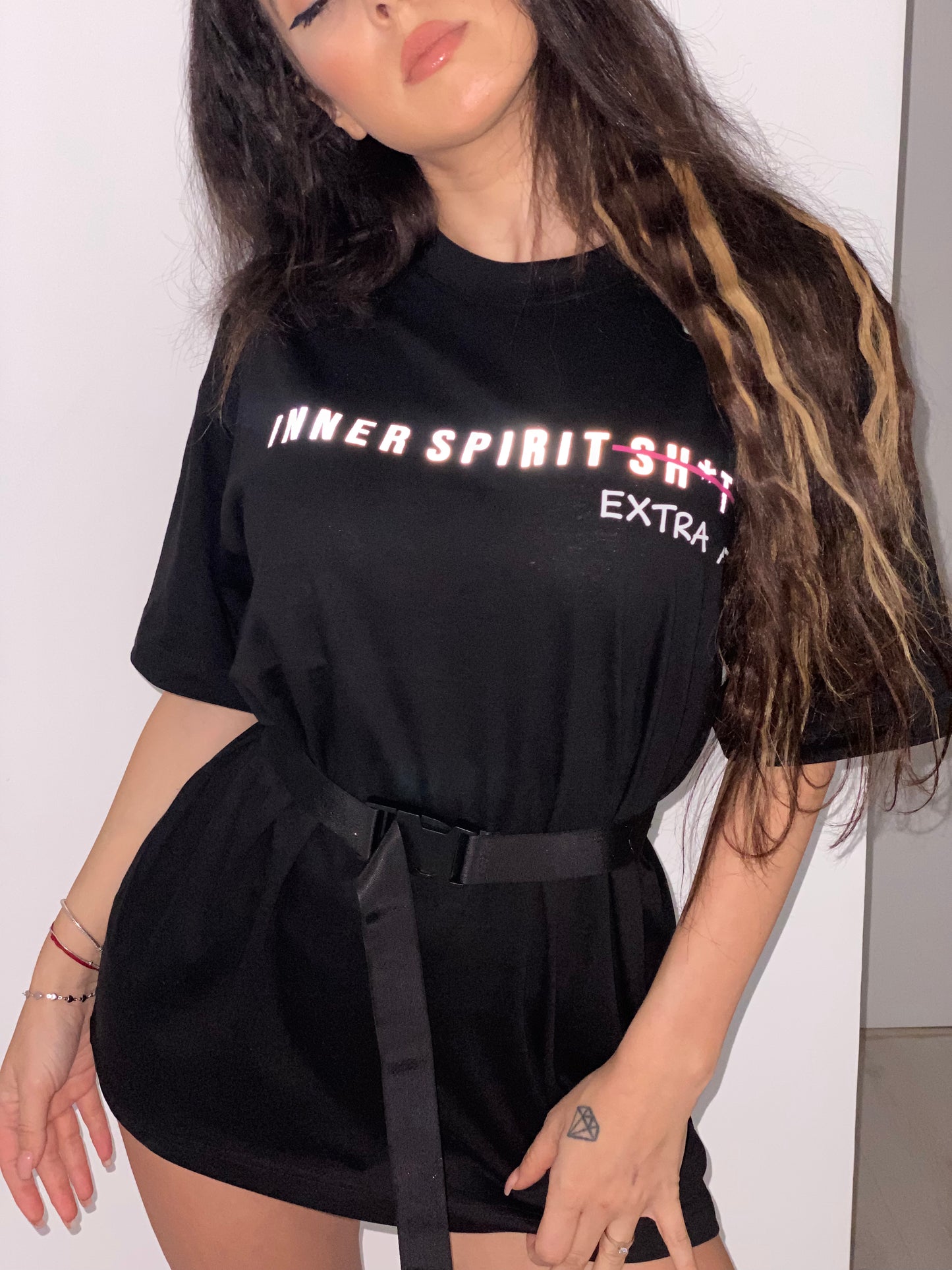 TRICOUL 'EXTRA AF' - Tricou EXTRABABES cu mesaj