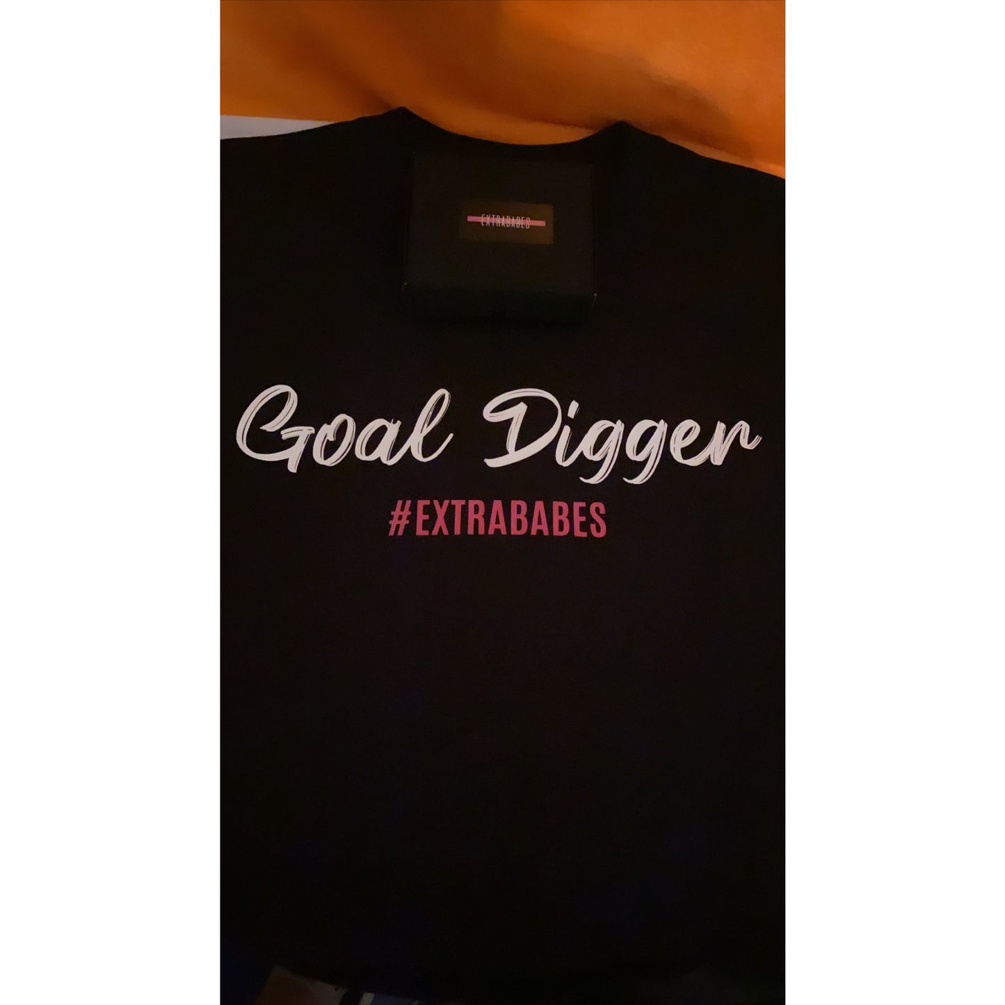 TRICOU 'GOAL DIGGER' - Tricou EXTRABABES cu mesaj