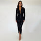 Rochie metalica 'Elegance' Neagra