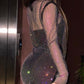 Rochie ‘Fishnet Diamond’ Medie - Rochie neagra din plasa si pietre stralucioare din doua piese