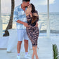 Rochie 'Leopard Queen' - Rochie de vara, lunga cu imprimeu de leopard si decupaje