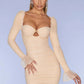 Rochie 'Brazil' Beige