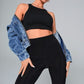 BLACK 'COMFY SET' - Compleu din 2 piese pantaloni scurti+ top