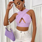 TOP 'IBIZA PINK'-  Top baby pink detaliu decolteu