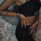 ROCHIE 'LUXURY DIAMOND' -  Rochie plasa cu strasuri