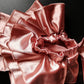 CORSET 'BRONZE' - Corset top cu volane roz bronze