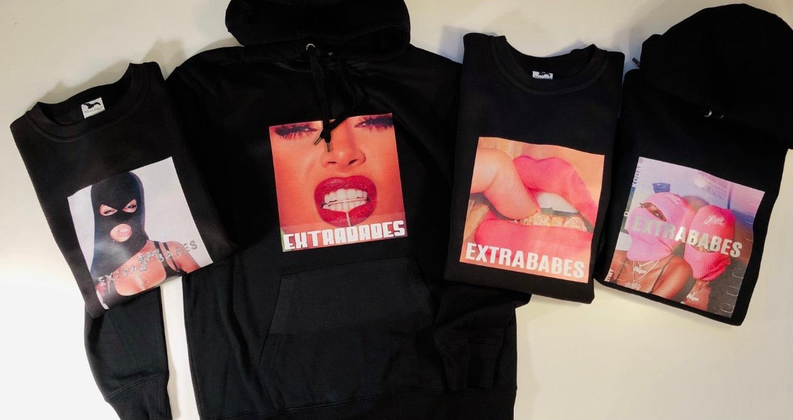 HANORAC 'NOT YOUR BAE' - Hanorac EXTRABABES cu mesaj