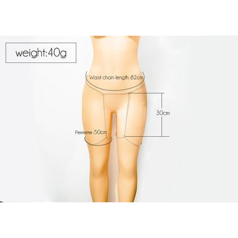 Lant de picior Body Chain